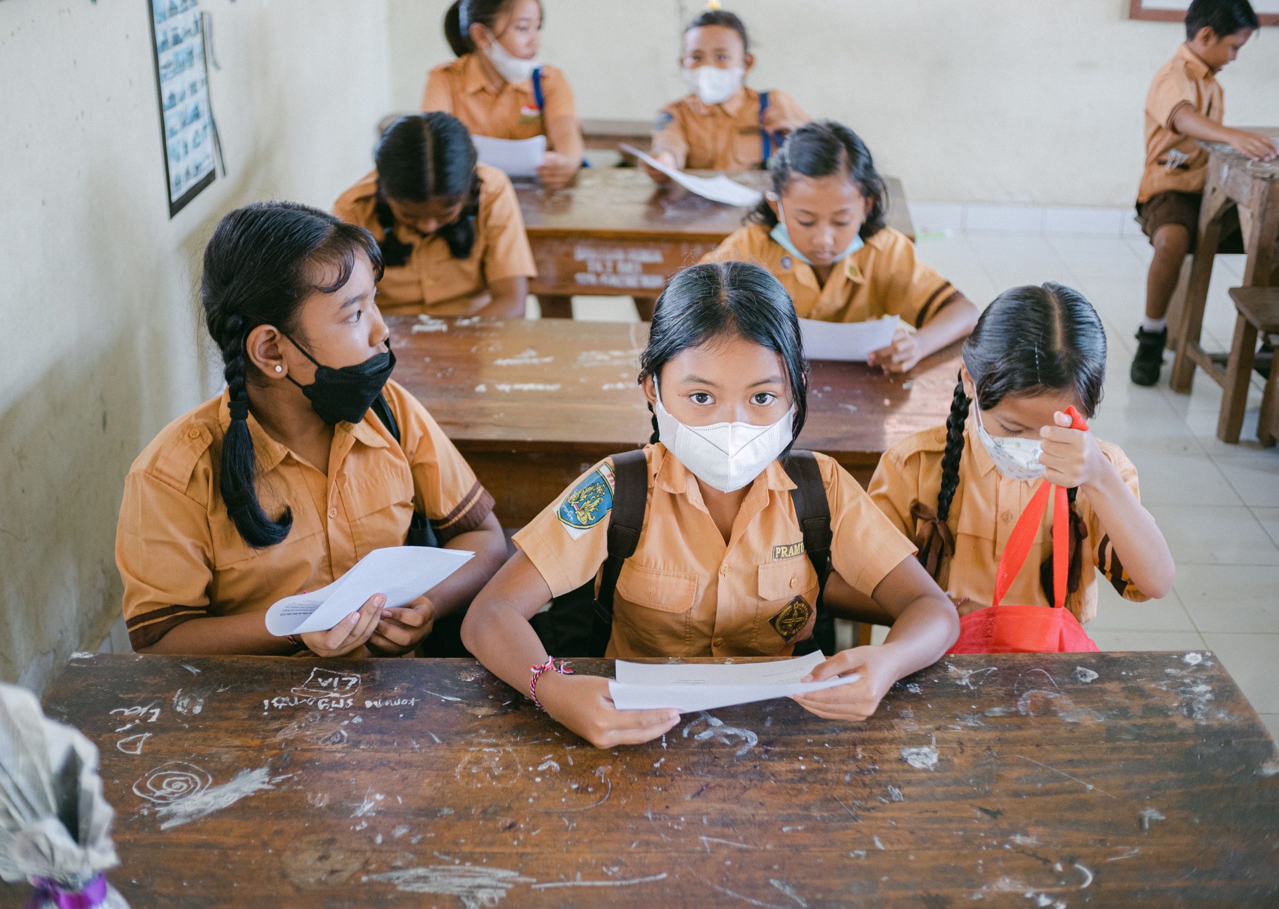 Photo by Agung Pandit Wiguna: https://www.pexels.com/photo/kids-at-school-12125964/